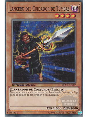 Gravekeeper's Spear Soldier - DEM5-EN007 - Common 