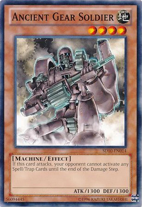 Ancient Gear Soldier - SD10-EN014 - Common