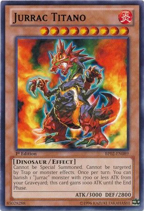 Jurrac Titano - BP02-EN089 - Rare