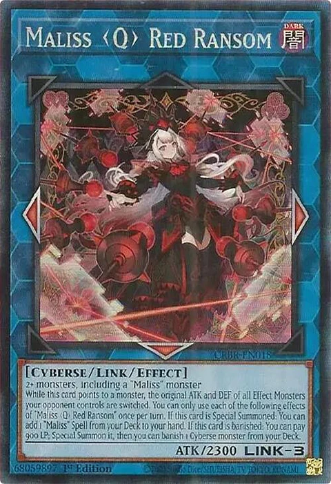 Maliss <Q> Red Ransom - CRBR-EN018 - Collector's Rare
