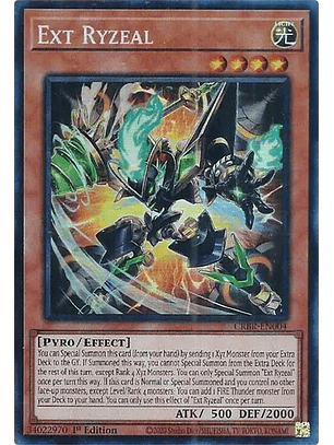 Ext Ryzeal - CRBR-EN004 - Collector Rare 
