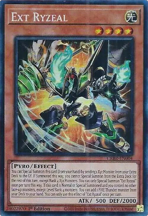 Ext Ryzeal - CRBR-EN004 - Collector Rare 