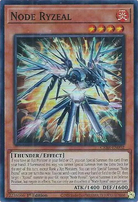 Node Ryzeal - CRBR-EN002 - Super Rare