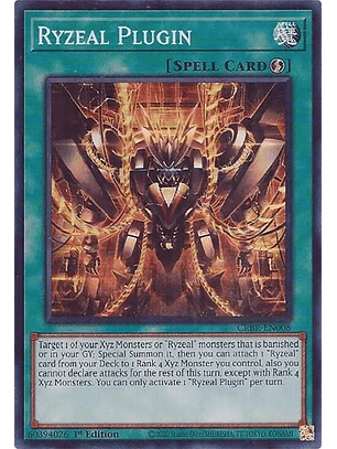 Ryzeal Plugin - CRBR-EN008 - Super Rare 