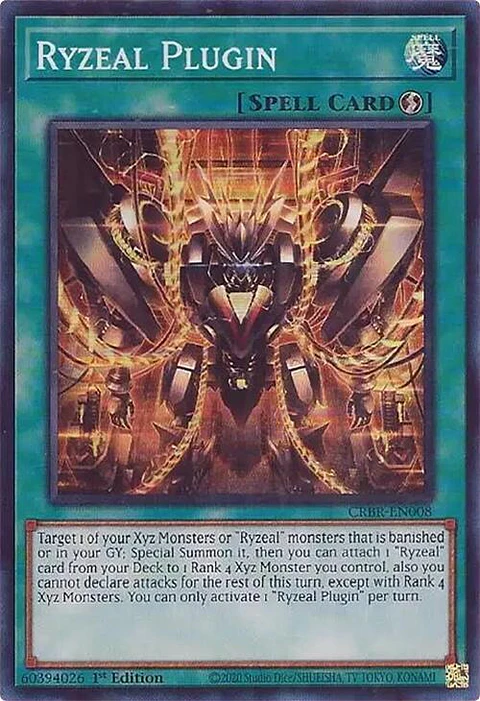 Ryzeal Plugin - CRBR-EN008 - Super Rare 
