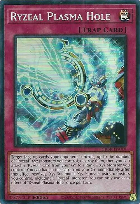 Ryzeal Plasma Hole - CRBR-EN010 - Super Rare 