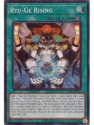 Ryu-Ge Rising - CRBR-EN035 - Super Rare 