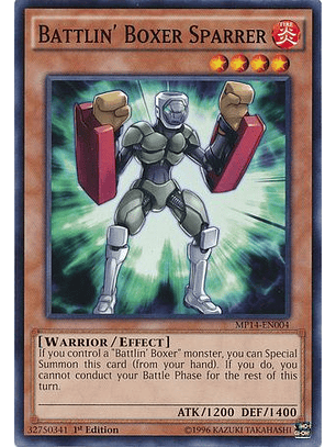 Battlin' Boxer Sparrer - MP14-EN004 - Common