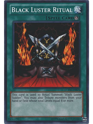 Black Luster Ritual - LCYW-EN070 - Common