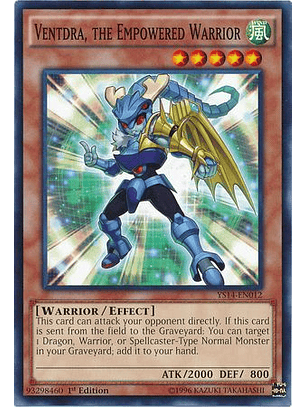 Ventdra, the Empowered Warrior - YS14-EN012 - Common