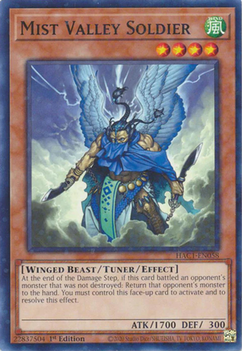 Mist Valley Soldier - HAC1-EN058 - Duel Terminal Common Parallel