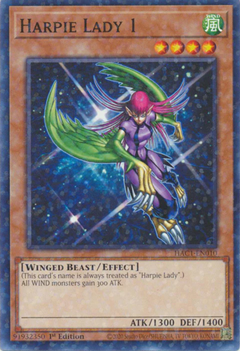 Harpie Lady 1 - HAC1-EN010 - Duel Terminal Common Parallel