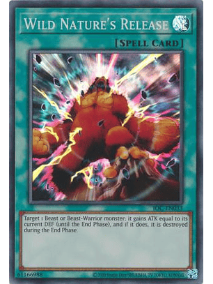 Wild Nature's Release - IOC-EN033 - Super Rare Unlimited (25th Reprint)