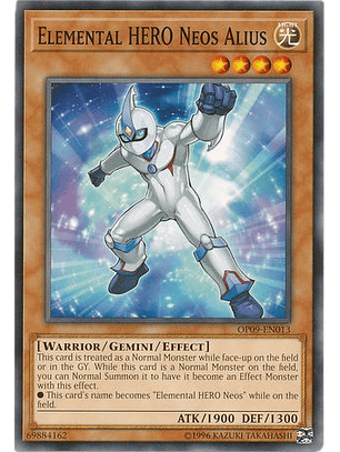 Elemental HERO Neos Alius - OP09-EN013 - Common