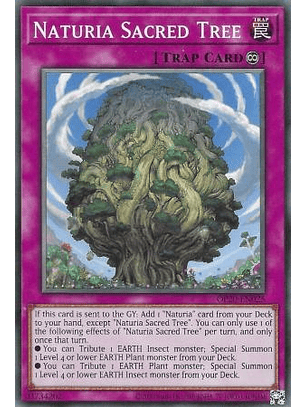 Naturia Sacred Tree - OP20-EN025 - Common