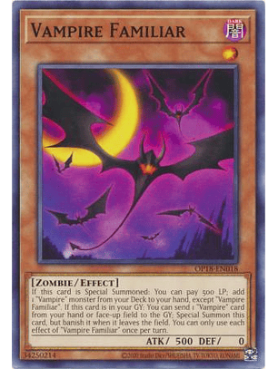 Vampire Familiar - OP18-EN018 - Common