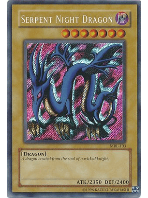 Serpent Night Dragon - MRL-103 - Secret Rare Unlimited