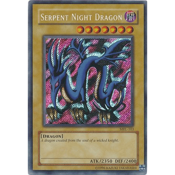 Serpent Night Dragon - MRL-103 - Secret Rare Unlimited