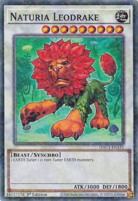 Naturia Leodrake - HAC1-EN121 - Duel Terminal Common Parallel
