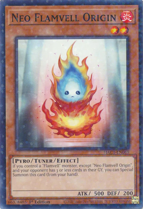Neo Flamvell Origin - HAC1-EN069 - Duel Terminal Common Parallel 