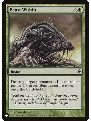 beast within - PLST - Uncommon 