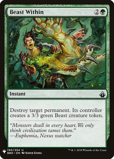 Beast Within - PLIST - Uncommon