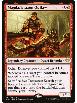 Magda, Brazen Outlaw - KHM - Rare 