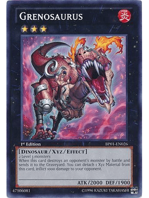 Grenosaurus - BP01-EN026 - Rare
