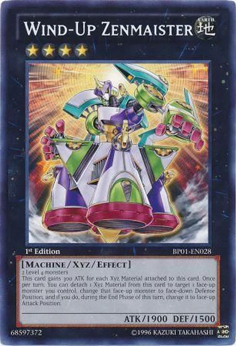 Wind-Up Zenmaister - BP01-EN028 - Rare 
