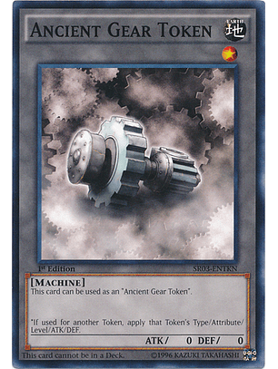 Ancient Gear Token - SR03-ENTKN - Common 