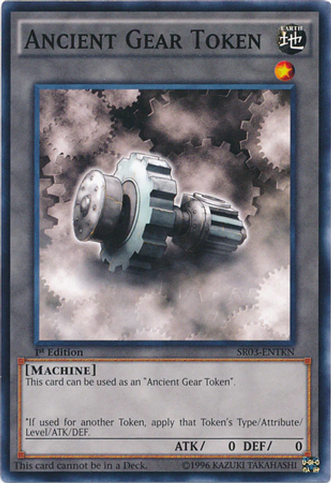 Ancient Gear Token - SR03-ENTKN - Common 