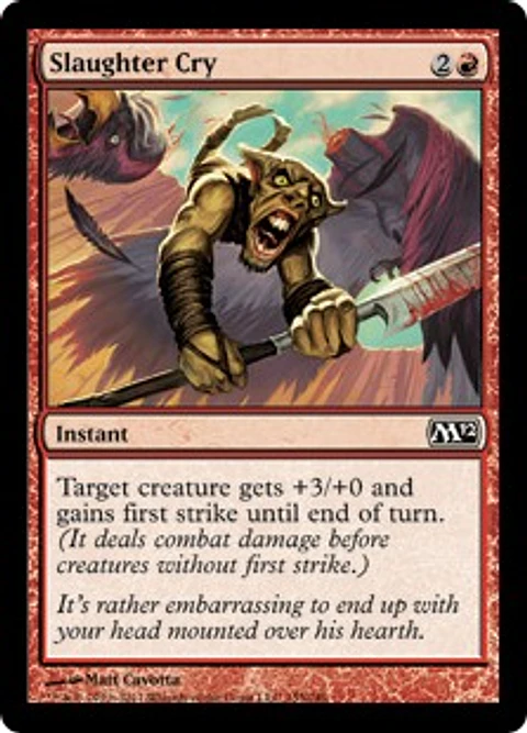 Slaughter Cry - M12 - C 