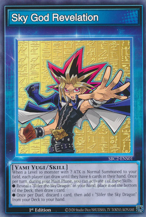 Sky God Revelation - SBC2-ENS01 - Skill Card 