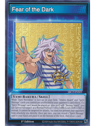 Fear of the Dark - SBC2-ENS05 - Skill Card 