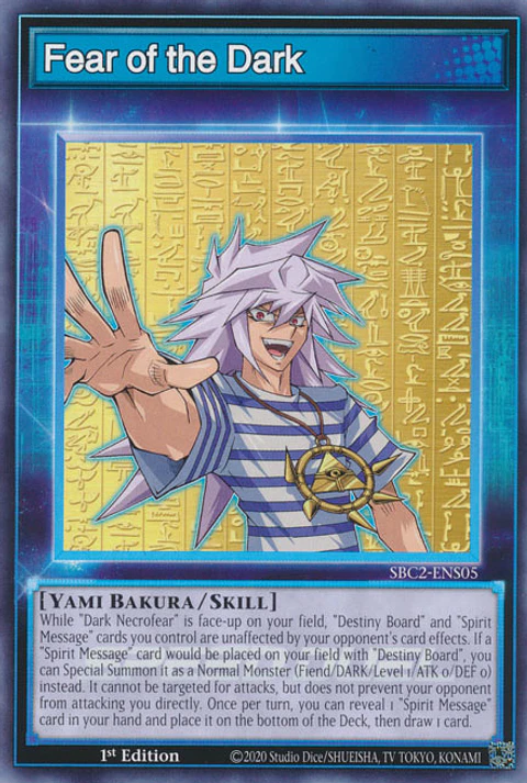 Fear of the Dark - SBC2-ENS05 - Skill Card 