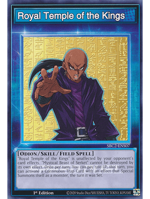 Royal Temple of the Kings - SBC2-ENS07 - Skill Card