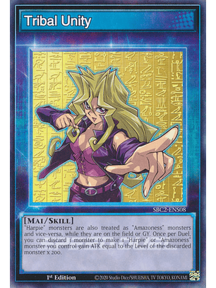 Tribal Unity - SBC2-ENS08 - Skill Card