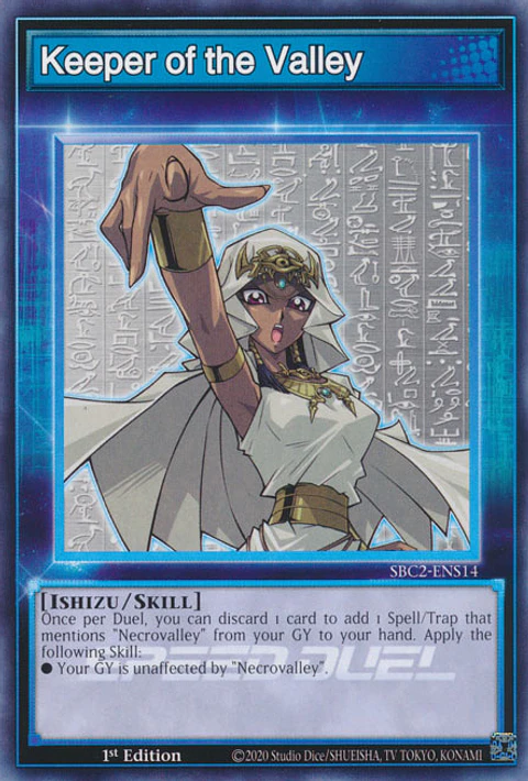 Keeper of the Valley - SBC2-ENS14 - Skill Card 