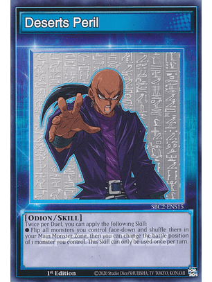 Deserts Peril - SBC2-ENS15 - Skill Card 
