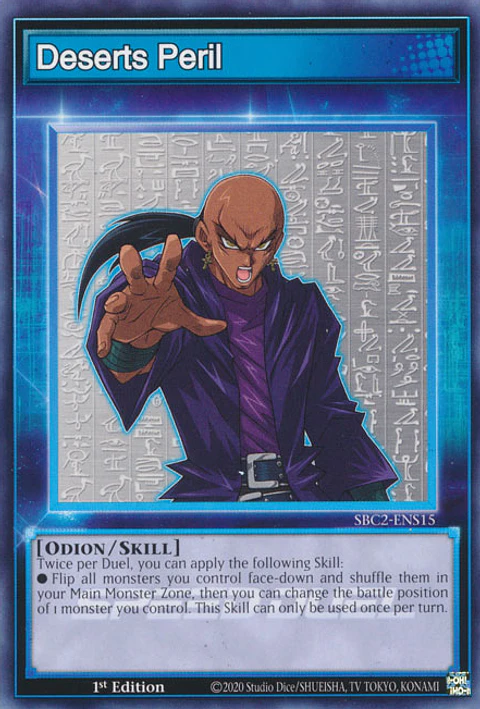 Deserts Peril - SBC2-ENS15 - Skill Card 