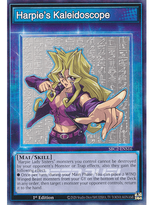 Harpie's Kaleidoscope - SBC2-ENS16 - Skill Card 