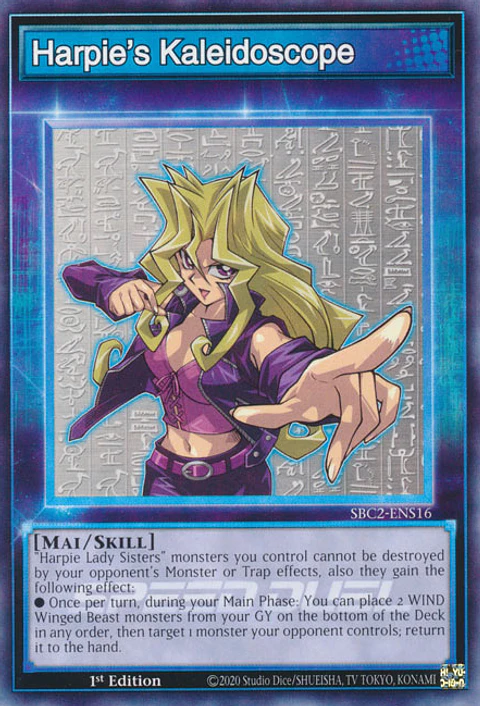 Harpie's Kaleidoscope - SBC2-ENS16 - Skill Card 