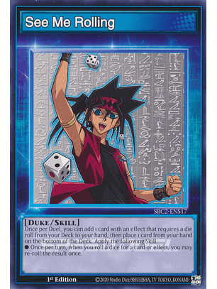 See Me Rolling - SBC2-ENS17 - Skill Card 