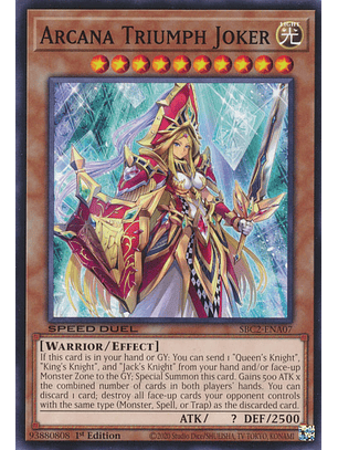Arcana Triumph Joker - SBC2-ENA07 - Common 