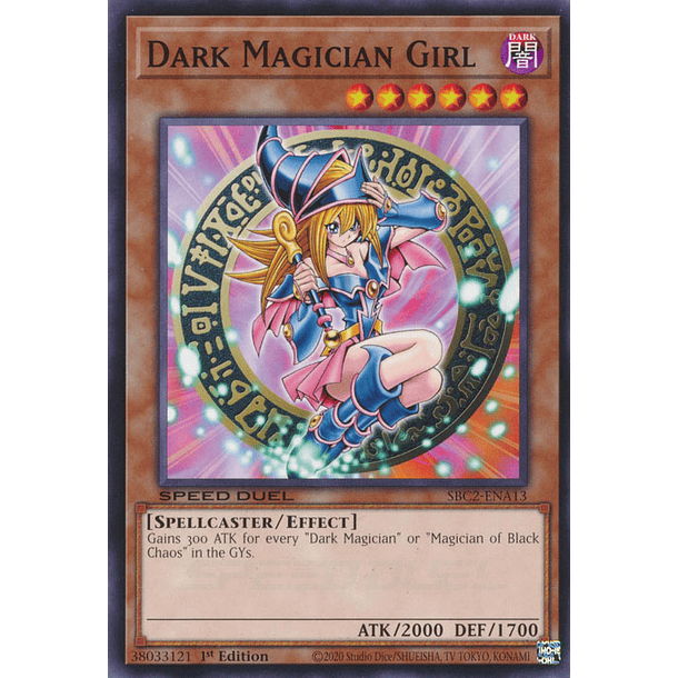 Dark Magician Girl - SBC2-ENA13 - Common 