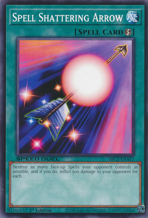 Spell Shattering Arrow - SBC2-ENA17 - Common 