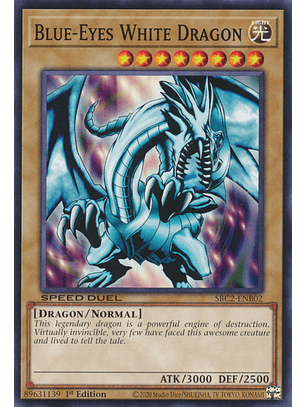 Blue-Eyes White Dragon - SBC2-ENB02 - Common 