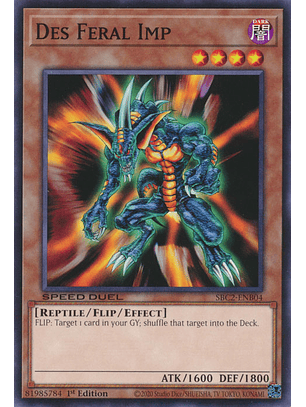 Des Feral Imp - SBC2-ENB04 - Common 