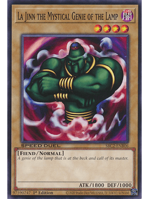 La Jinn the Mystical Genie of the Lamp - SBC2-ENB06 - Common 