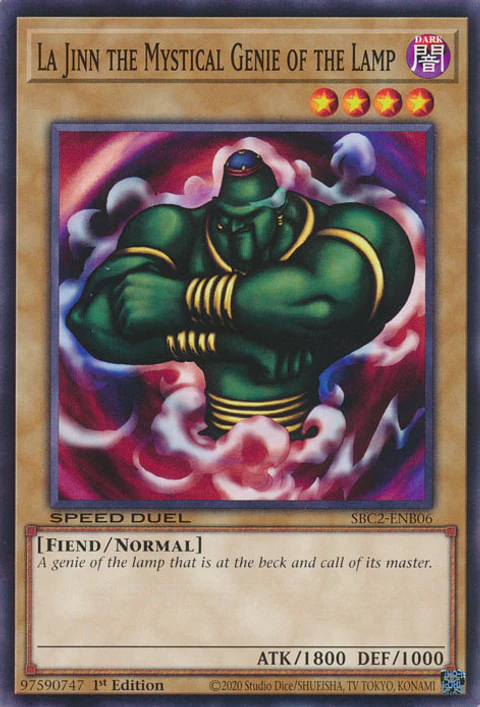 La Jinn the Mystical Genie of the Lamp - SBC2-ENB06 - Common 